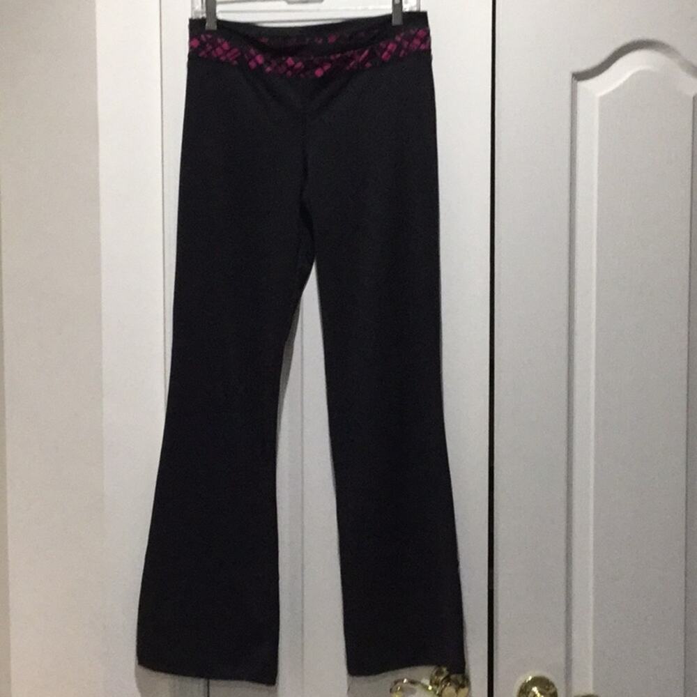 Champion black pant with slitted rear ankle M euc